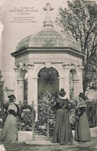 AK / Ansichtskarte Maillane_ARLES_13_Bouches du Rhone Tombeau de Frederic Mistral 
