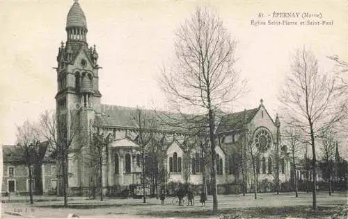 AK / Ansichtskarte Epernay_51_Marne Eglise Saint Pierre et Saint Paul 
