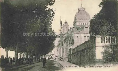 AK / Ansichtskarte Evian les Bains_74_Haute Savoie Etablissement Thermal 