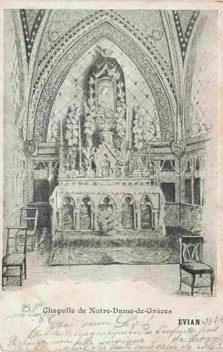 AK / Ansichtskarte Evian les Bains_74_Haute Savoie Chapelle de Notre Dame de Graces 