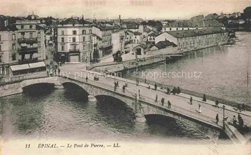 AK / Ansichtskarte Epinal_88_Vosges Le Pont de Pierre 