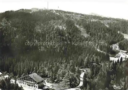 AK / Ansichtskarte Col_de_la_Faucille_Sichelberg_1323m_Gex_01_Ain Hotel de la Faucille vue aerienne 