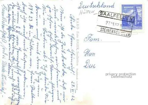 AK / Ansichtskarte Huetten Saalfelden Steinernes Meer Pinzgau-Pongau AT Teilansichten Kirche