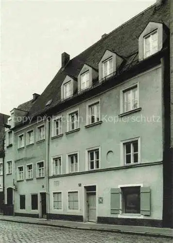 AK / Ansichtskarte INGOLSTADT Donau Geburtshaus von Marieluise Fleisser