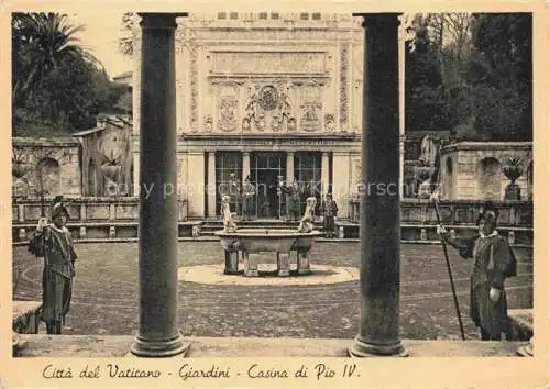 AK / Ansichtskarte Citta Del Vaticano Giardini Casina di Pio IV