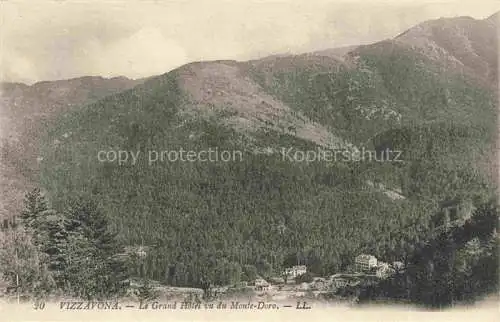 AK / Ansichtskarte Vizzavona_CORTE_2B_Haute Corse Le Grand Hotel vu du Monte Doro 