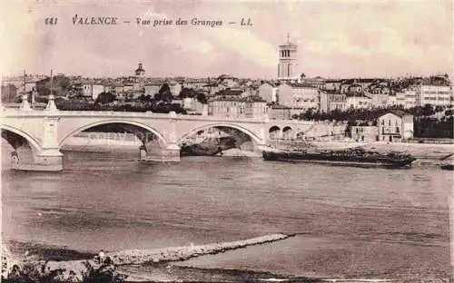 AK / Ansichtskarte VALENCE_ SUR RHONE_26_Drome Vue prise des Granges 