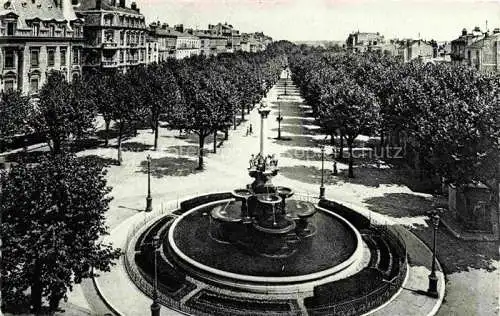 AK / Ansichtskarte VALENCE_ SUR RHONE_26_Drome Boulevard Bancel et Fontaine Monumentale 