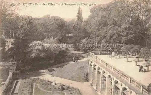 AK / Ansichtskarte VICHY_03_Allier Parc des Celestins et Terrasse de l Orangerie 