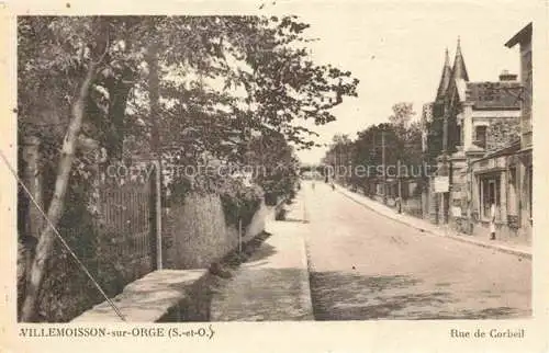 AK / Ansichtskarte Villemoisson sur Orge_Palaiseau_91_Essonnne Rue de Corbeil 