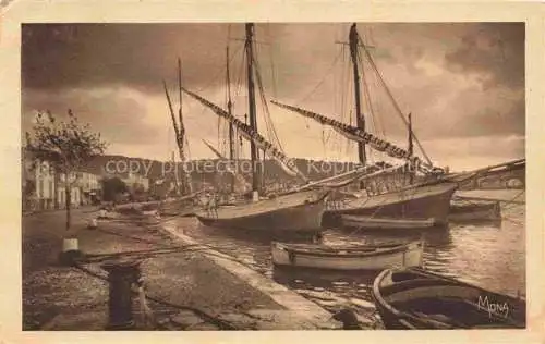 AK / Ansichtskarte Saint Mandrier sur Mer_83_Var Fischereihafen  