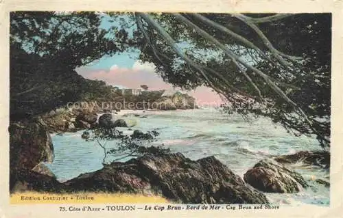 AK / Ansichtskarte TOULON_ SUR MER_83_Var Le Cap Brun Bord de Mer 