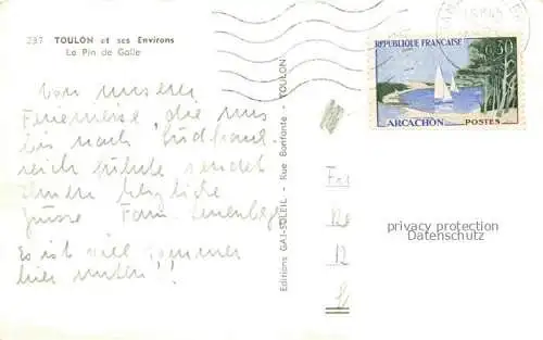 AK / Ansichtskarte TOULON_ SUR MER_83_Var Le Pin de Galle 