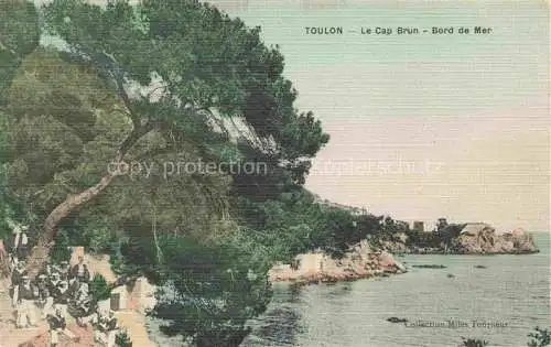 AK / Ansichtskarte TOULON_ SUR MER_83_Var Le Cap Brun Bord de Mer 