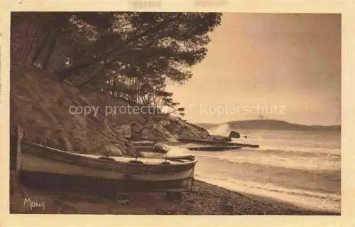 AK / Ansichtskarte TOULON_ SUR MER_83_Var Baie de Mejean petit port de peche 