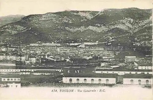 AK / Ansichtskarte TOULON_ SUR MER_83_Var Vue generale 