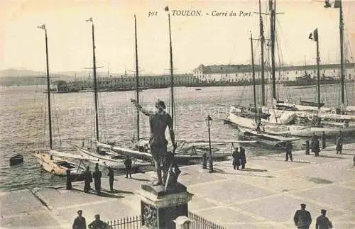 AK / Ansichtskarte TOULON_ SUR MER_83_Var Carre du Port 