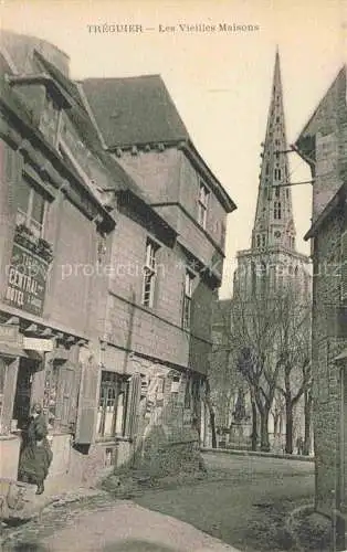 AK / Ansichtskarte Treguier_Cotes_d_Armor_Lannion_22_Cotes d_Armor Les Vieilles Maisons 