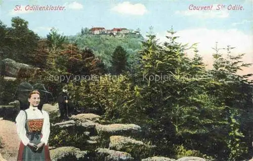 AK / Ansichtskarte St_Odilienkloster_St_Odilienberg_Mont Ste Odile_67_Bas Rhin Panorama 