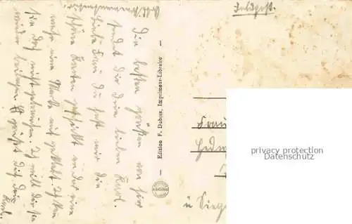 AK / Ansichtskarte Ruffec_Blanc_36_Indre Hotel de Ville Feldpost 