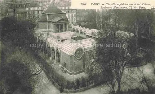 AK / Ansichtskarte PARIS_75 Chapelle expiatoire vue a vol d oiseau 