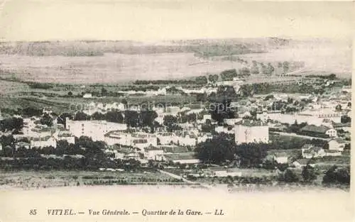 AK / Ansichtskarte VITTEL_88_Vosges Vue generale Quartier de la Gare 