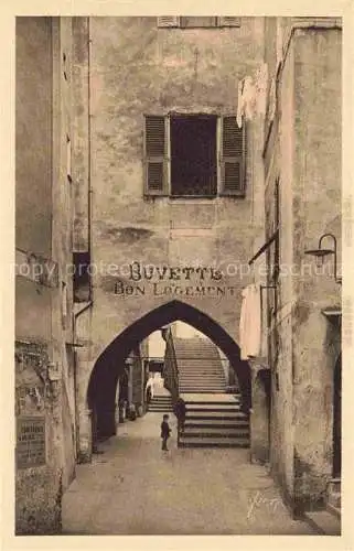 AK / Ansichtskarte Villefranche_d_Allier Rue Baron de Bres Villefranche_d_Allier