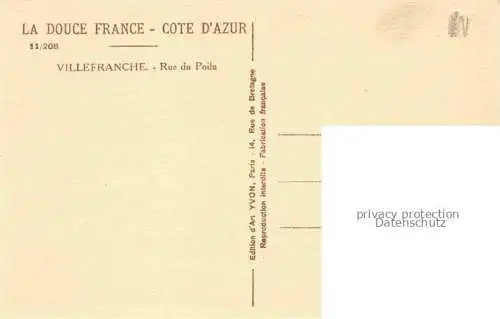 AK / Ansichtskarte Villefranche_d_Allier Rue du Poilu Villefranche_d_Allier