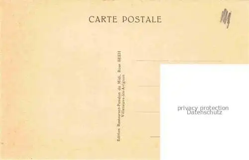 AK / Ansichtskarte Villeneuve__Avignon_84_Vaucluse Restaurant Pension du Midi 