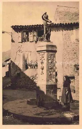 AK / Ansichtskarte Vernet les Bains_Prades_66_Pyrenees Orientales Corneilla de Conflent Vieille fontaine 