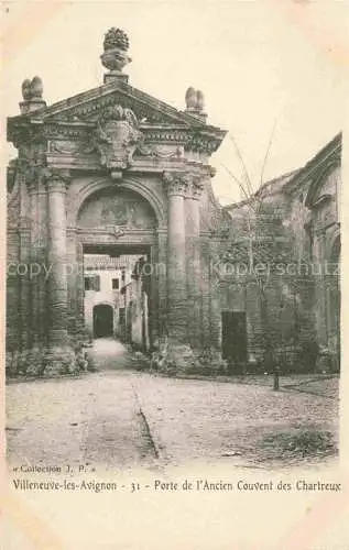 AK / Ansichtskarte Villeneuve__Avignon_84_Vaucluse Porte de l Ancien Couvent des Chartreux 