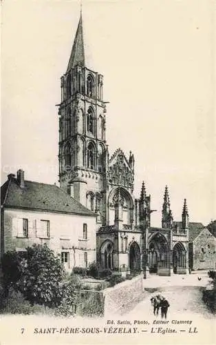 AK / Ansichtskarte Saint Pere sous Vezelay Eglise Saint Pere sous Vezelay