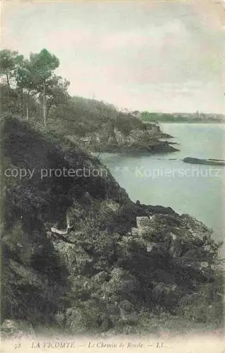 AK / Ansichtskarte La_Vicomte en Dinard_35_Ille et Vilaine Le Chemin de Ronde 