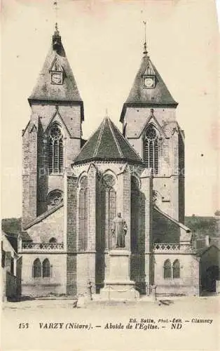 AK / Ansichtskarte Varzy_Clamecy_58_Nievre Abside de l Eglise 