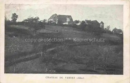 AK / Ansichtskarte Vernet_Allier_Le_Vichy_03_Allier Chateau du Vernet 