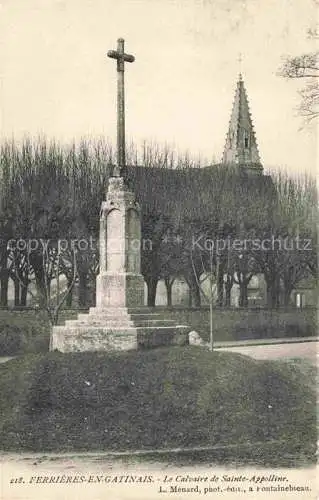 AK / Ansichtskarte Ferrieres en Gatinais_Montargis_45_Loiret Le Calvaire de Sainte Appolline 