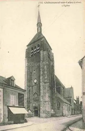 AK / Ansichtskarte Chateauneuf_ sur Loire_45_Loiret Eglise 