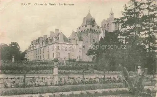 AK / Ansichtskarte Blanzy_les_Mines_Autun_71_Saone_et_Loire Chateau du Pessis Les Terrasses 