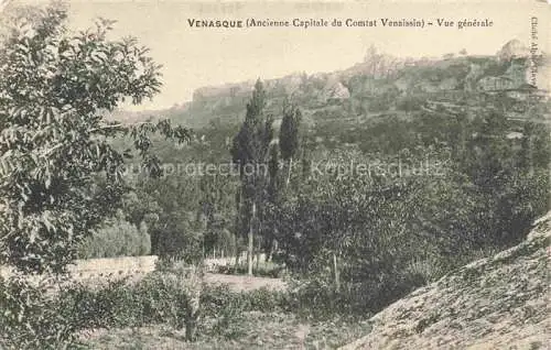 AK / Ansichtskarte Venasque_Carpentras_84_Vaucluse Vue generale 