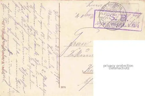 AK / Ansichtskarte Ingersheim_Elsass_Ribeauville_68_Haut Rhin Schlachtfeld August 1914 Ortspartie 