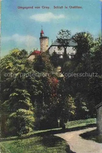 AK / Ansichtskarte Cirey_ sur Vezouze_54_Meurthe et Moselle Schloss in Chatillon 