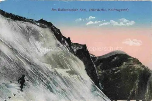 AK / Ansichtskarte Muenstertal_Muensterthal_Gerardmer_88_Vosges Am Rothenbacher Kopf 