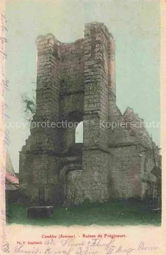 AK / Ansichtskarte Combles_Peronne_08_Somme Ruines de Fregicourt 
