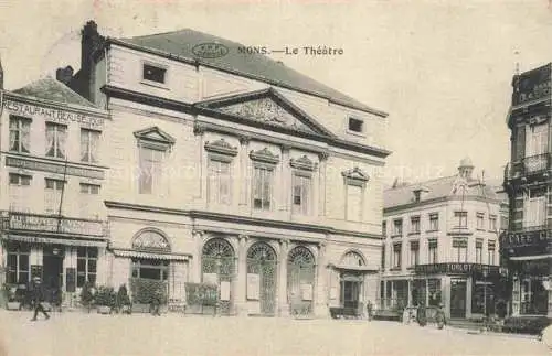 AK / Ansichtskarte MONS  Belgie Le Theatre