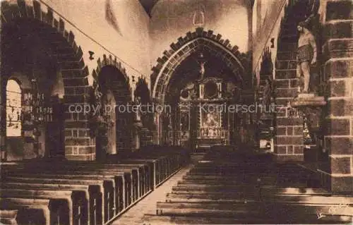 AK / Ansichtskarte Hambye_Coutances_50_Manche Interieur de l Eglise 