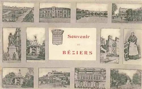 AK / Ansichtskarte BEZIERS_34_Herault Vue d ensemble 
