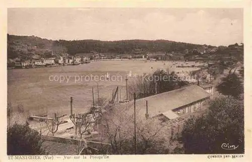 AK / Ansichtskarte St Mandrier sur Mer_TOULON_83_Var Vue sur la Presquille Feldpost 