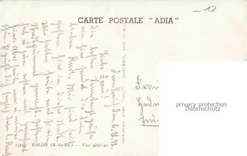 AK / Ansichtskarte Salon_ de Provence_13_Bouches du Rhone Vue generale 