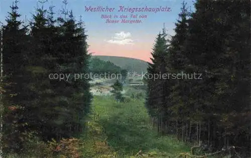 AK / Ansichtskarte Basse Margotte_Senones_88_Vosges Talblick Feldpost 