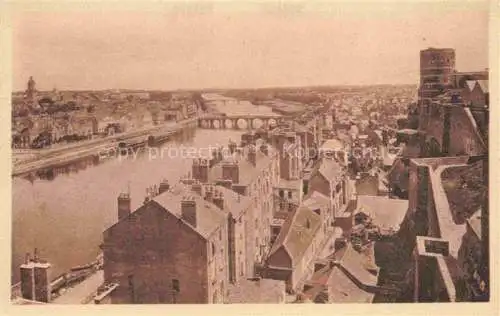 AK / Ansichtskarte ANGERS_49_Maine et Loire Vue sur la Maine et la Baise Ville prise du Chateau ND 